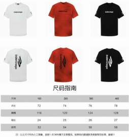 Picture of Balenciaga T Shirts Short _SKUBalenciagasz1-4xbtx111621359